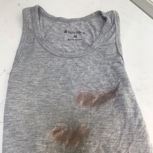 Pure Barre feather swing tank